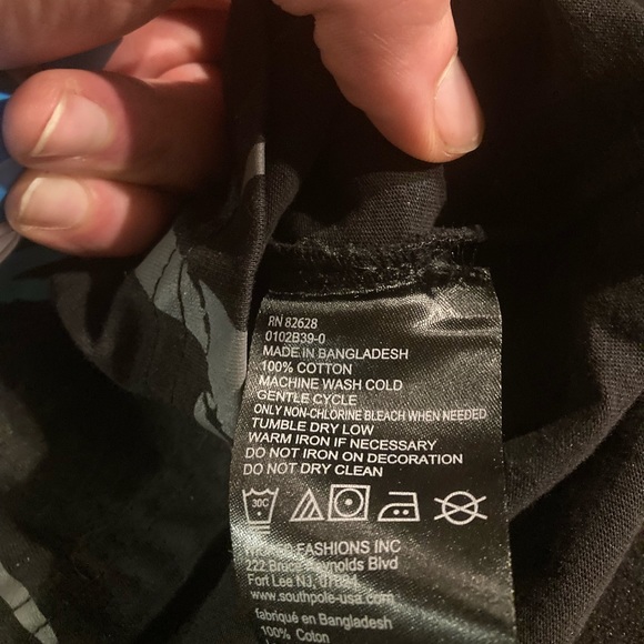 Bundle! SOUTHPOLE Authentic Collection Men’s Graphic SS T-Shirt and White Jogger - Picture 6 of 13